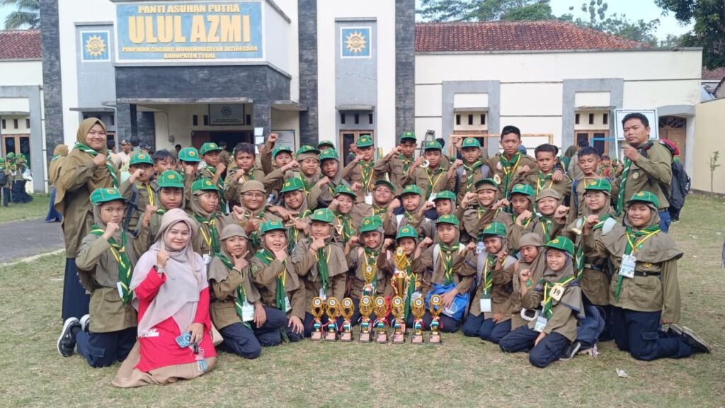 SD Muhammadiyah Kemantran Borong Prestasi di Ajang Ceria Pandu Athfal GKHW Kabupaten Tegal 2025